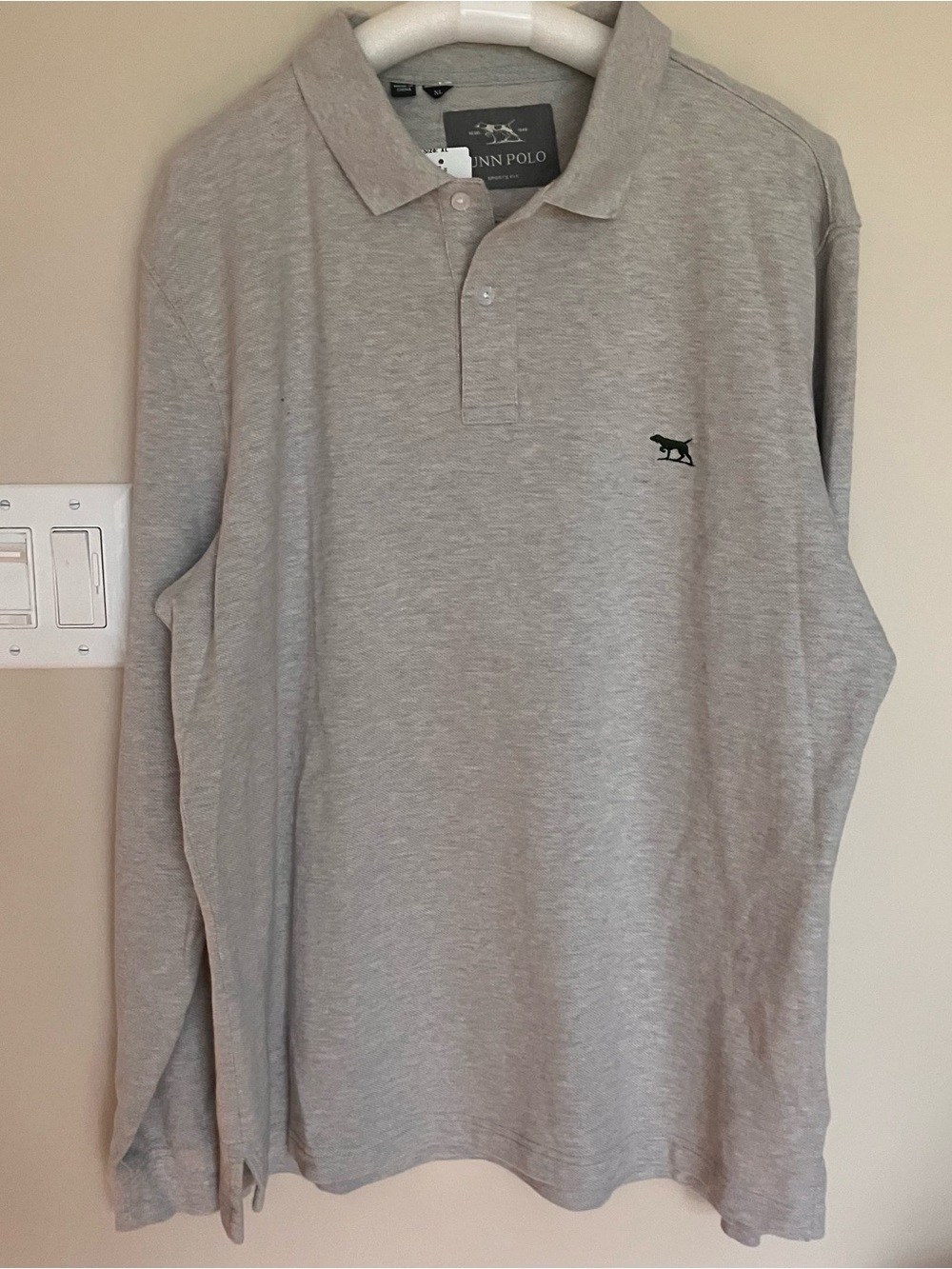 Rodd & Gunn Polo Light Gray Long-Sleeve